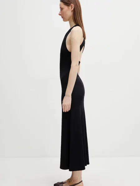 Maison Kitsuné sukienka gładka