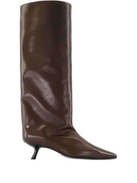 Cizme peste genunchi Anine Bing maro