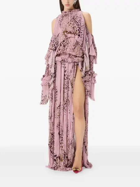 Rochie Blumarine cu imagine roz