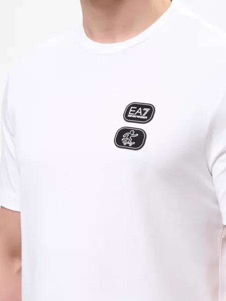 Футболка Ea7 Emporio Armani белая