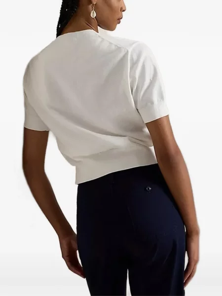 Kardigán Polo Ralph Lauren autogrammal zöld