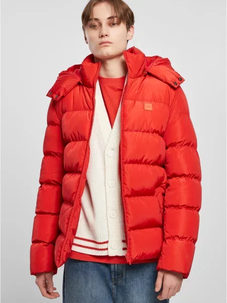 Urban Classics Prechodná bunda červená