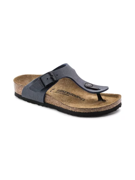 Birkenstock Gizeh Birko-Flor Narrow Fit Navy Dzieci Sandały Birkenstock Size: 30 niebieski