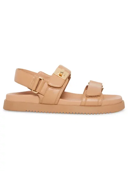 Sandały Steve Madden skórzane beżowe