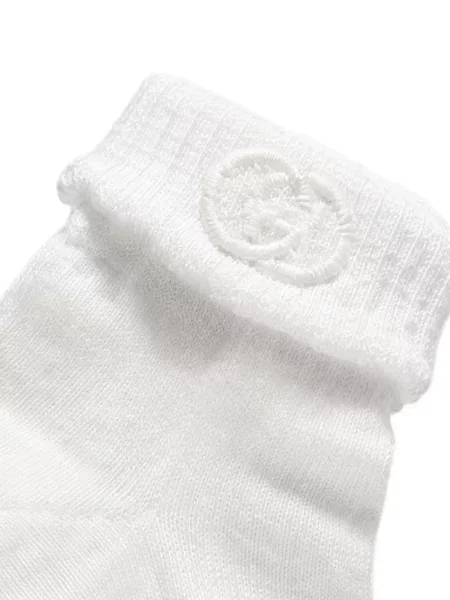 Skarpety dziecięce Gucci białe