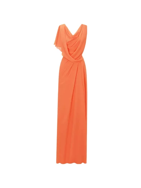 Maxi rochie maxi Gemy Maalouf de costum portocaliu
