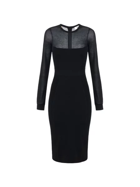 Rochie Elisabetta Franchi tricotate negru