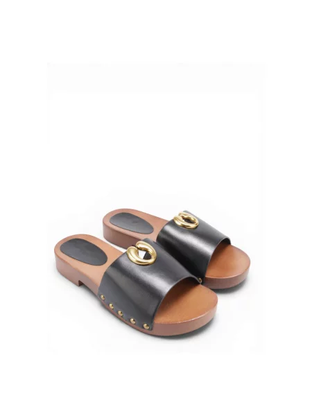 Šľapky La Modeuse čierna