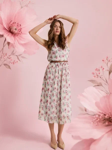 Rochie Marisse alb