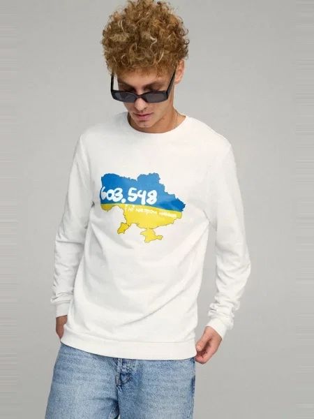 Світшот YAPPI білий