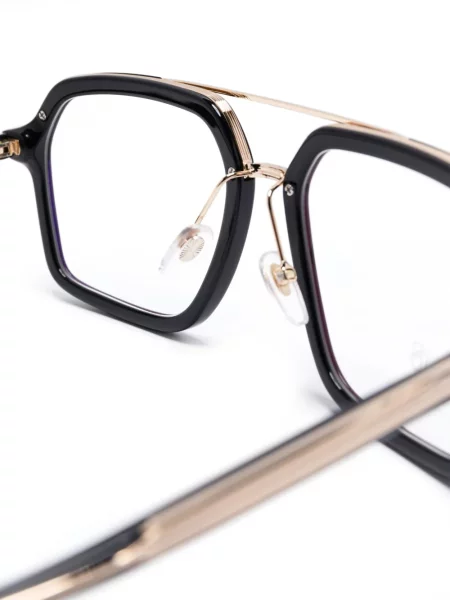 Ochelari de soare aviator Eyewear By David Beckham negru