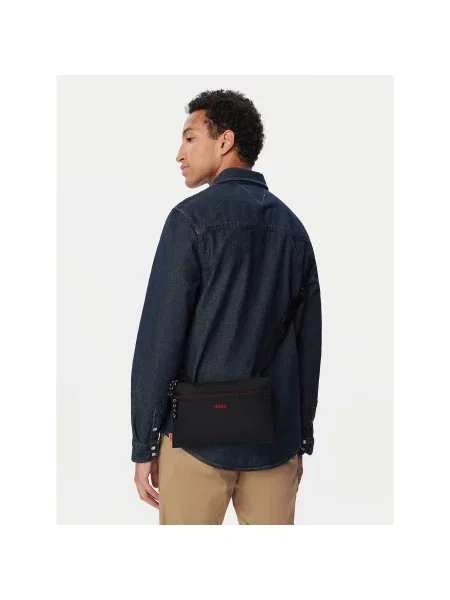 Geantă crossbody Hugo negru