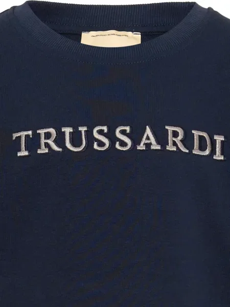 Sweter dziecięcy Trussardi niebieski