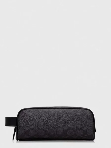 Pungă cosmetică Coach gri