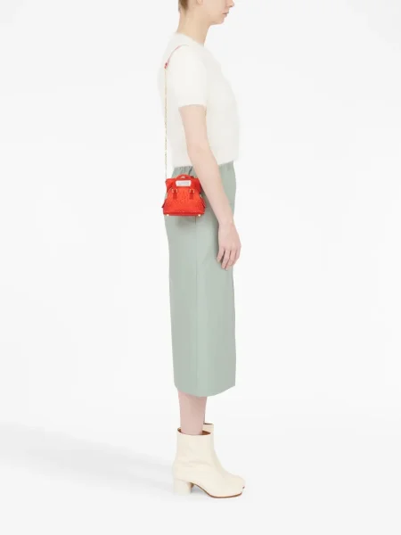 Dětské body Maison Margiela červený