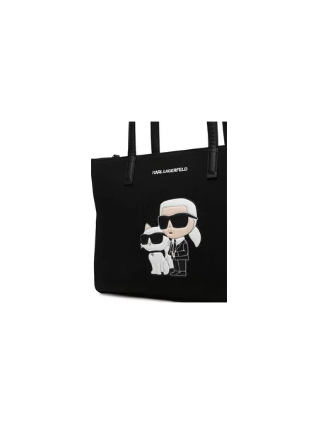 Krepšys vežimėliui Karl Lagerfeld Kids Newborn D2 juoda