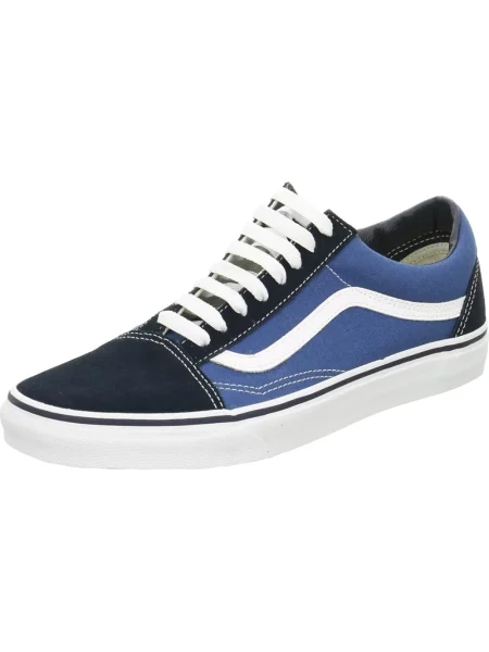 Sneakersy Vans Old Skool zamszowe niebieskie