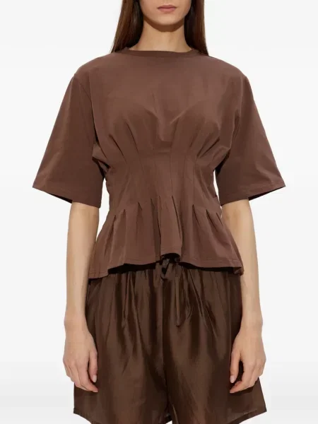 Tricou Gestuz maro