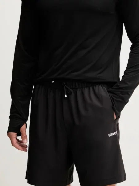 Kratke hlače za vadbo Calvin Klein Performance črna