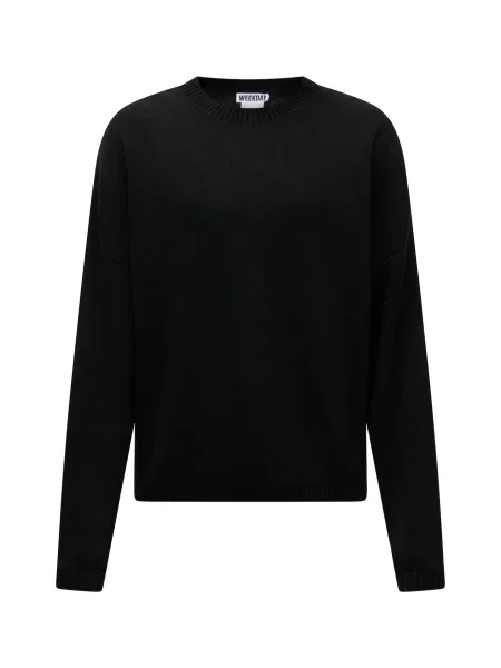 WEEKDAY Pulover Ace gri negru