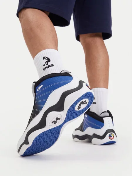 Buty do koszykówki SHAQ niebieskie