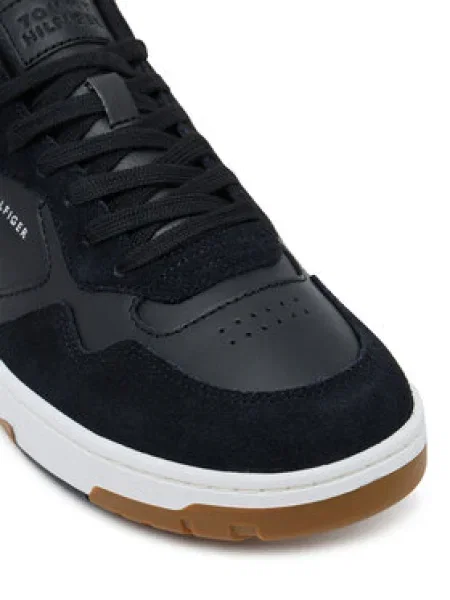Sportcipők Tommy Hilfiger Th Basket Better Mix fekete