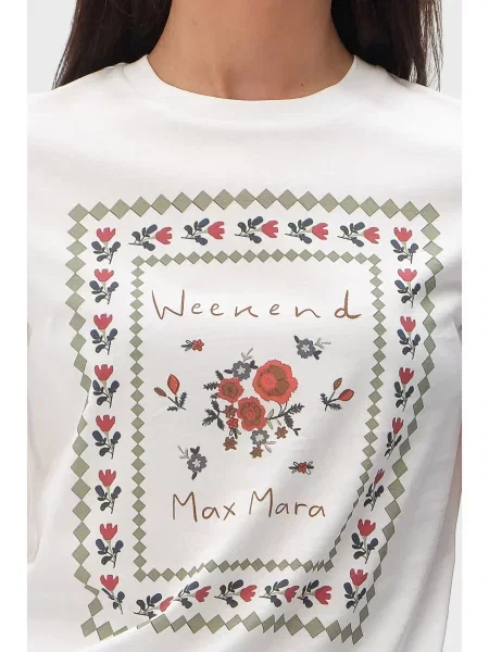 Футболка Weekend Max Mara біла
