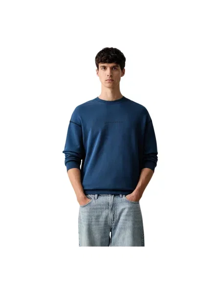 Bluza z kapturem Scotch & Soda z kapturem niebieska