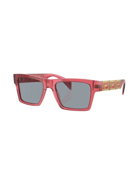Saulės akiniai Versace Eyewear su autografu raudona