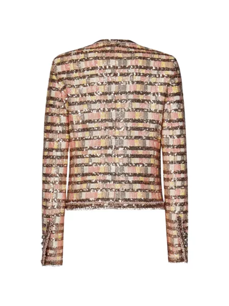Geacă Elie Saab cu paiete roz