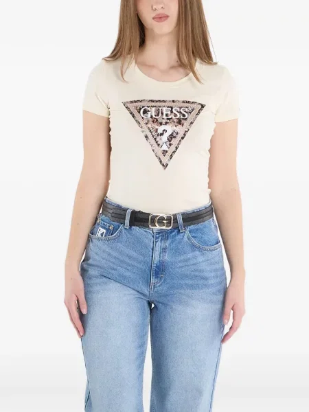 Tricou Guess cu autograf