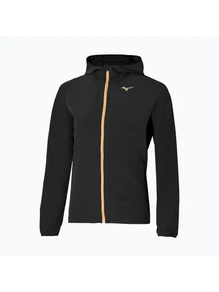 Дамско яке за бягане Mizuno Alpha Jacket black черно
