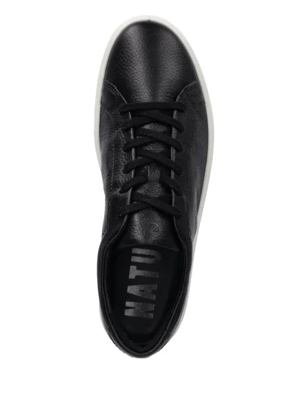 Sneakerși Ecco cu șireturi din dantelă negru