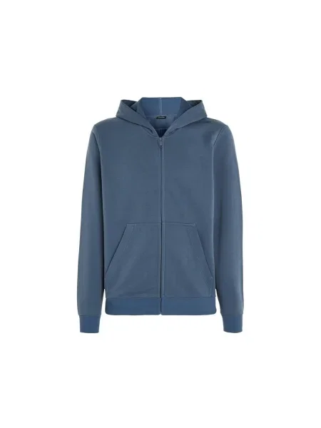 Geacă de blugi Calvin Klein Jeans albastru