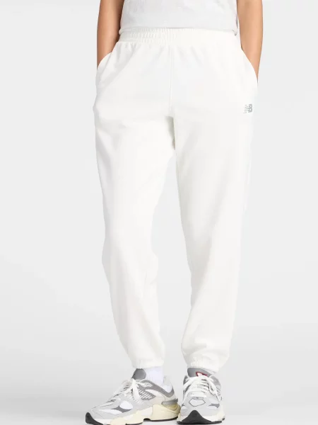 Трикотажні штани New Balance білі