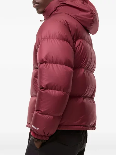 Geacă cu puf Burberry roșu