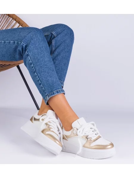 Sneakerși D/ceo alb