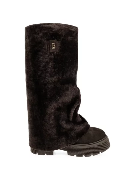 Botine Bogner cu blană maro