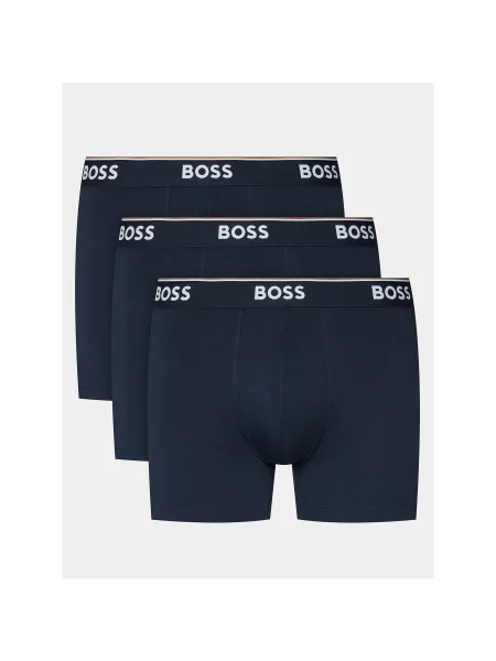 BOSS Orange Boksarice Power nočno / bela modra