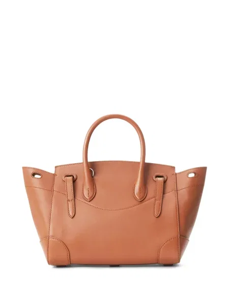 Geantă shopper Ralph Lauren Collection maro