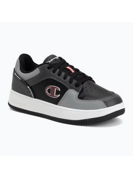 Детски обувки Champion Low B GS Low Cut new black/grey/timber brown черно