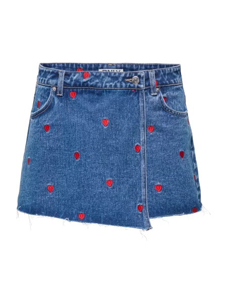 ONLY Jeans ONLTEXAS albastru denim roșu