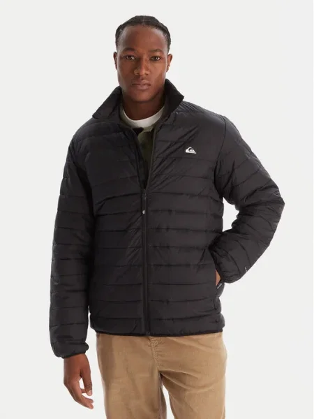 Quiksilver Geacă Scaly Fz negru