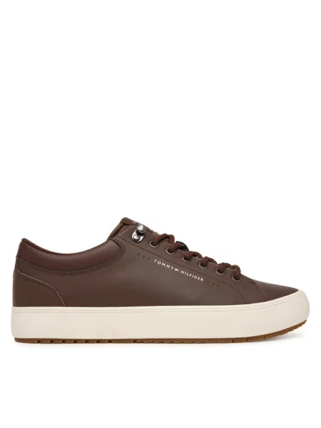 Tommy Hilfiger Laisvalaikio batai Harlem Lth Vulc Cleat Winter ruda