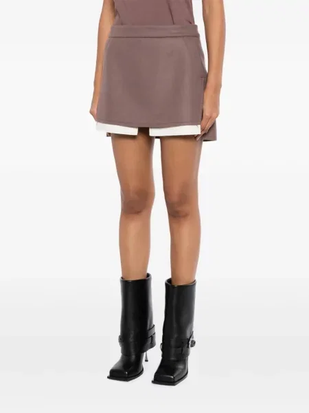Fusta mini Rick Owens violet