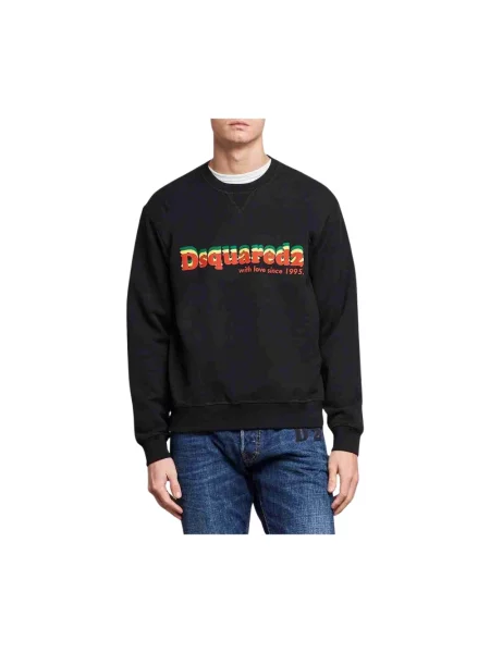 Bluza sportowa Dsquared2 czarna