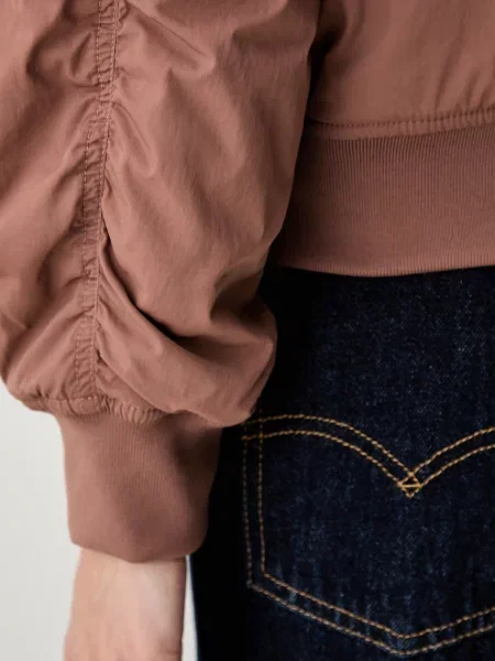 Calvin Klein Jeans дамско яке бомбър розово