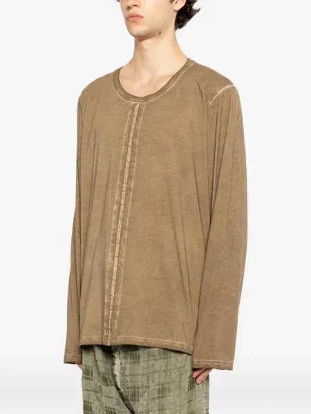 Lung tricou Uma Wang maro