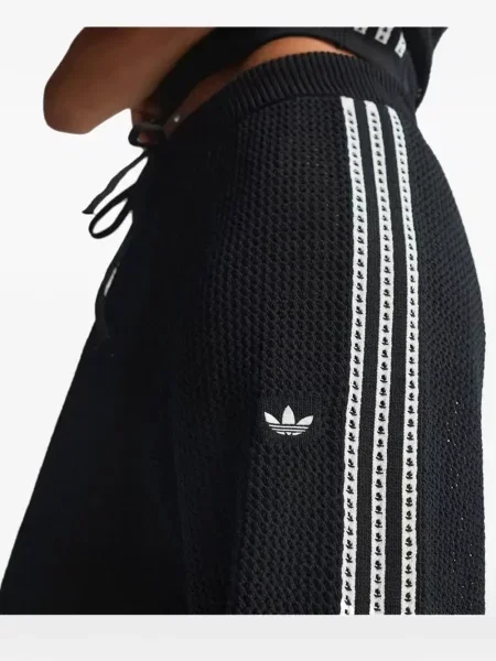 Πλεκτά τρέξιμο sneakers Adidas Samba μαύρο