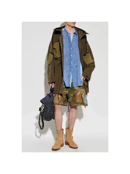 Szorty cargo Dsquared2 zielone